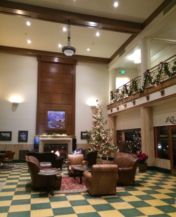 Lobby of the Florence Hotel, Missoula, Montana