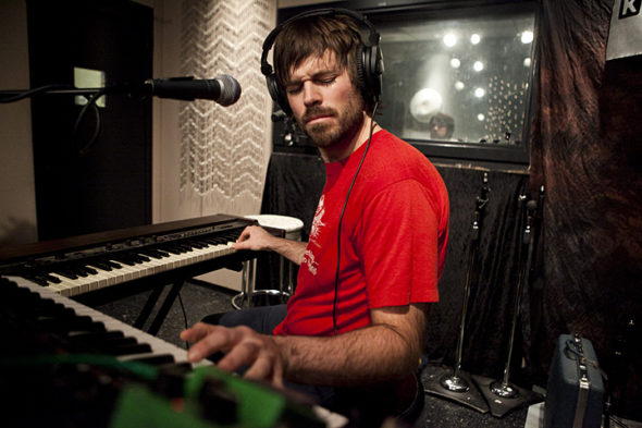 Eric Gilbert in the studio