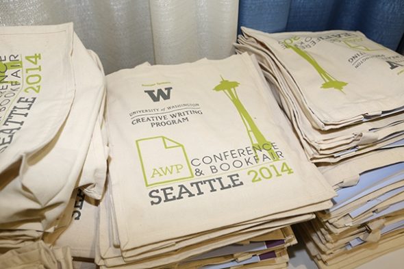 AWP tote bags Seattle 2014