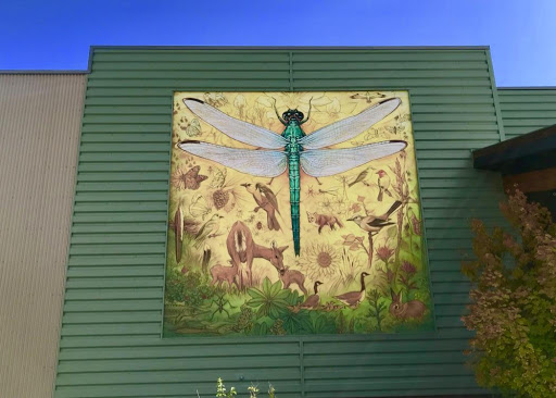 dragonfly mural